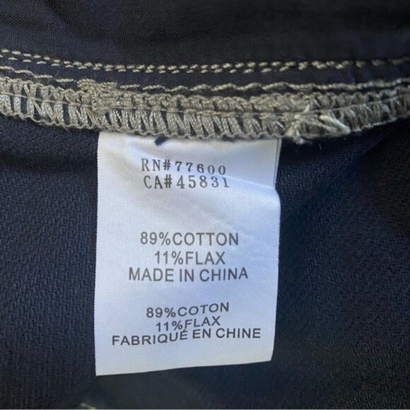 Sandrine Rose x Free People French Worker patch pants NWT Womens Sz 29 - Picture 5 of 15